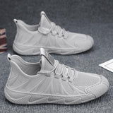 Breathable Mesh Sports Shoes Casual Lace-up Sneakers Men Non-slip Shoes