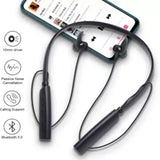 Rechargeable Bluetooth Neckband (Black)