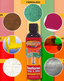 RESTORYTE Liquid for Restoring Colours, Repare and Protect The Colour and Original Gloss of Surfaces, Restoring The Colour of Upholstery, Soft Furnishings, Car Interiors, Bikes