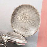 Captain America Pocket Watch Keychain