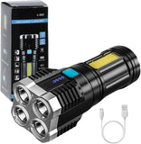 Imported Rechargeable Flashlight,Super Bright LED Flashlight