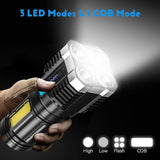 Imported Rechargeable Flashlight,Super Bright LED Flashlight